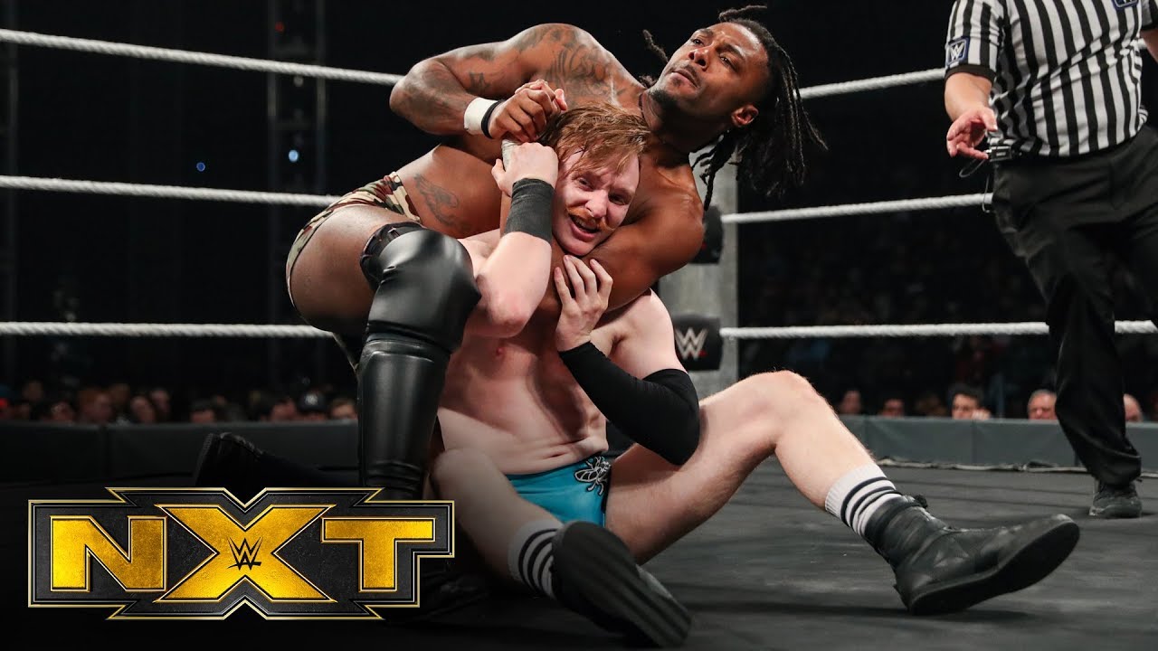 Isaiah “Swerve” Scott vs. Gentleman Jack Gallagher: WWE NXT, Dec. 25, 2019