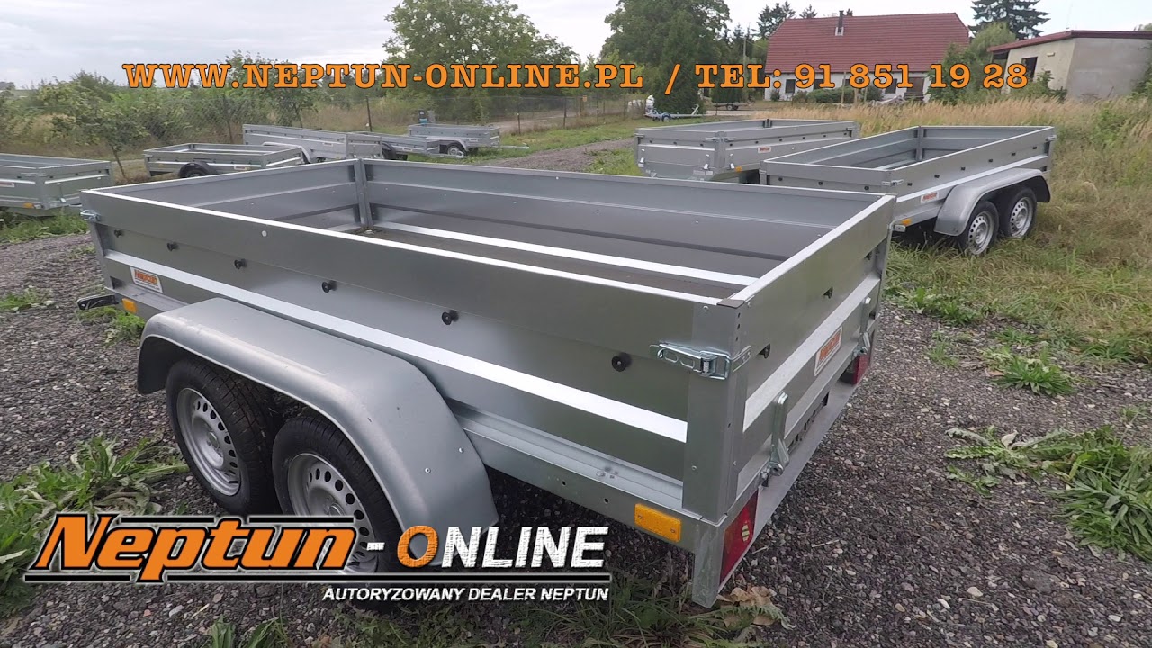 Przyczepa Sorelpol Neptun N7-263 2 RT Prezentacja www.Neptun-Online.PL