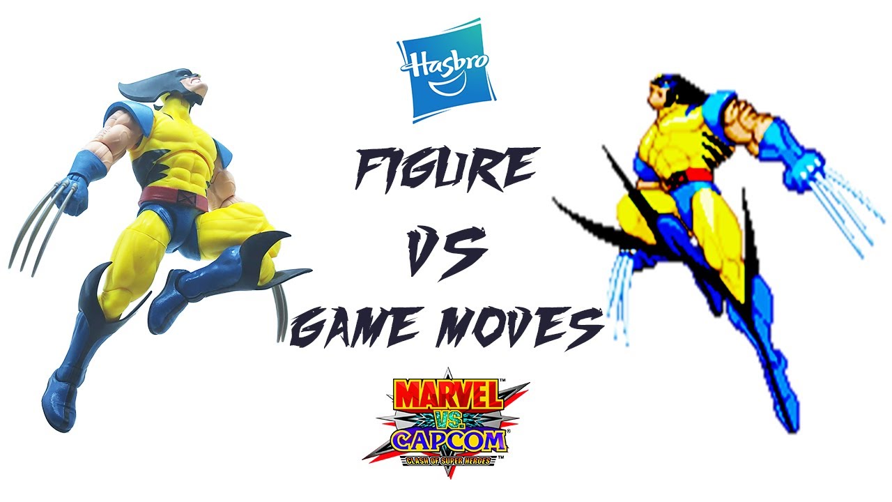 Can the Hasbro Gamerverse Wolverine Do His Marvel vs Capcom Moves?