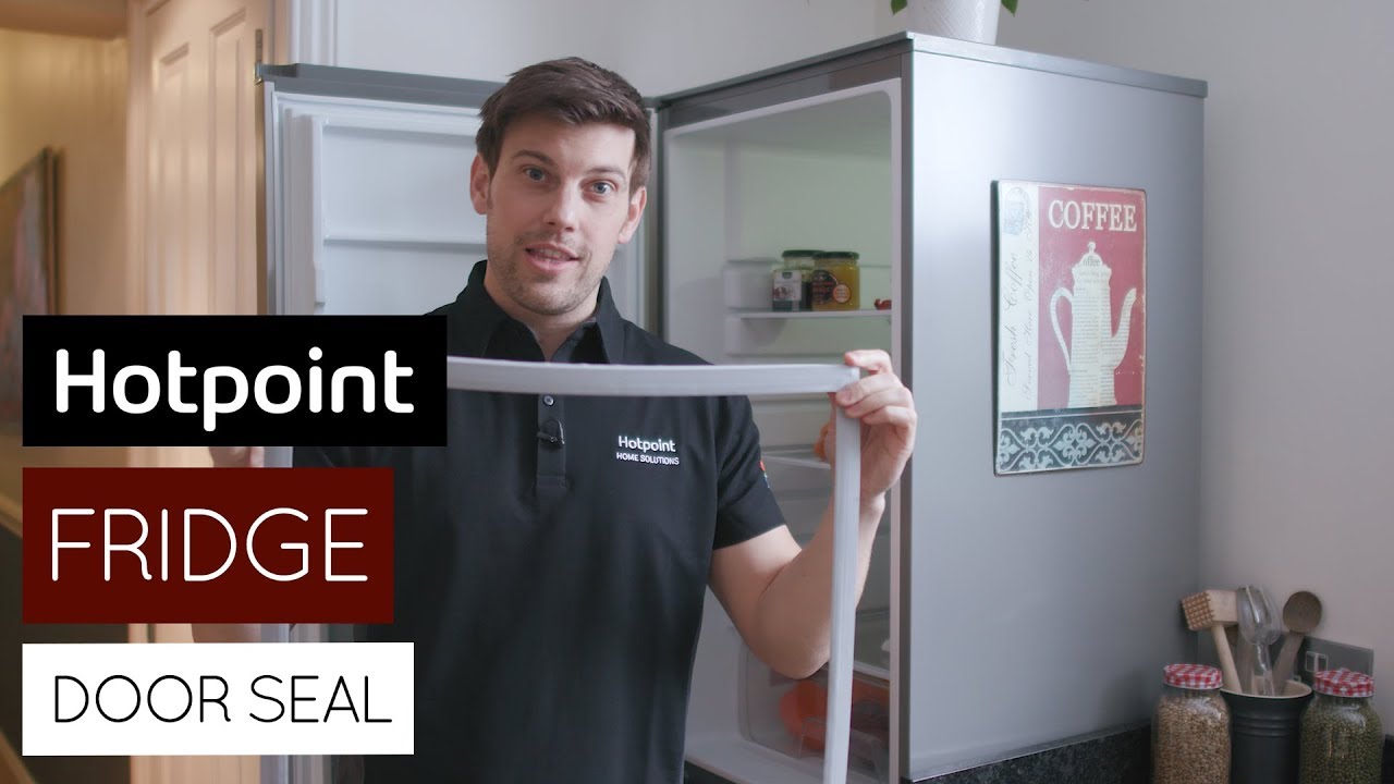 Как заменить уплотнитель двери холодильника-морозильника | Hotpoint