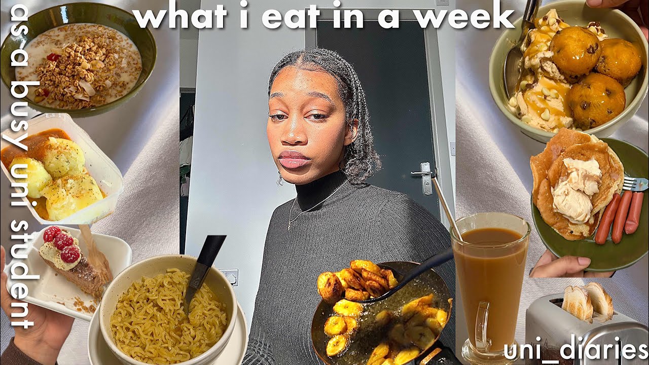 what i eat in a week (as a busy uni student) nigerian & realistic*