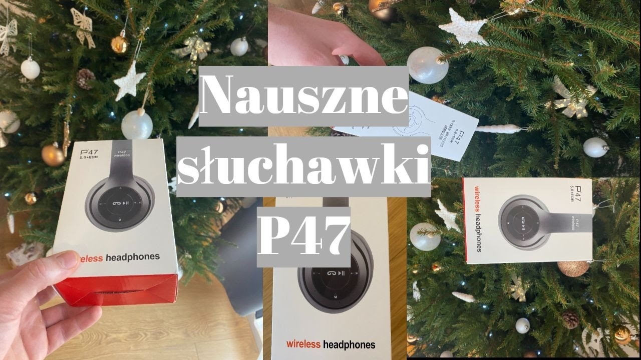 P47 słuchawki RECENZJA (BLUETOOTH MP3 MIKROFON) 2020