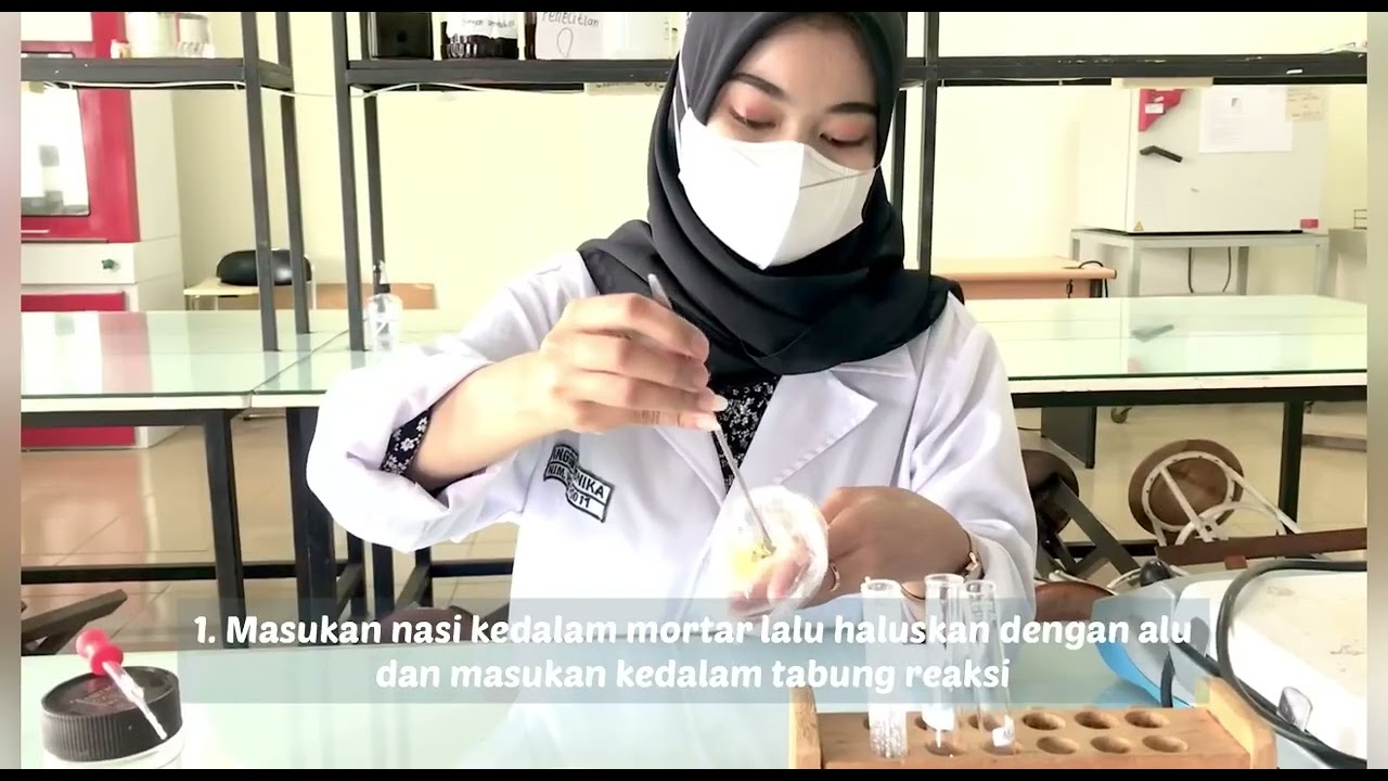 Video Tutorial Uji Bahan Makanan yang Mengandung Gula / glukosa