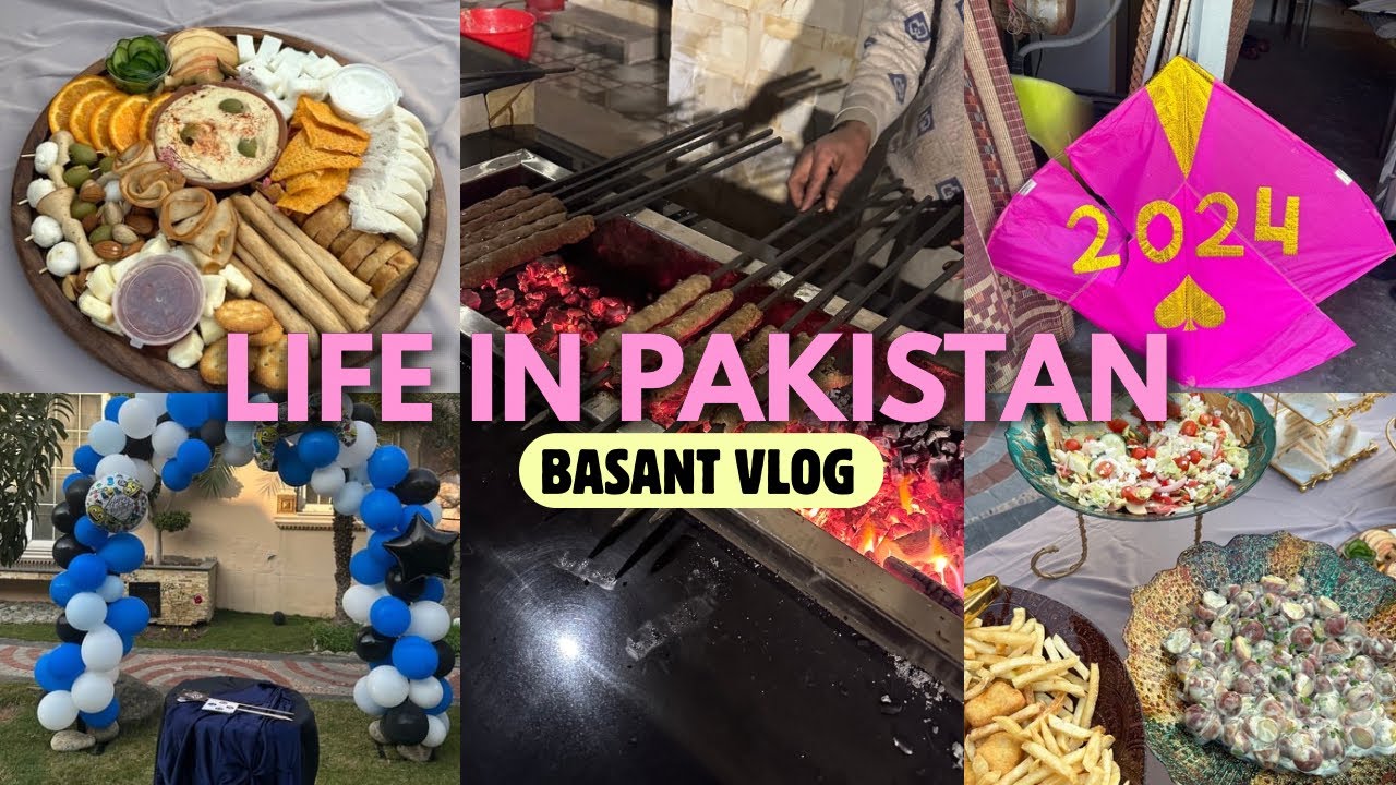 BASANT VLOG | Life in Pakistan
