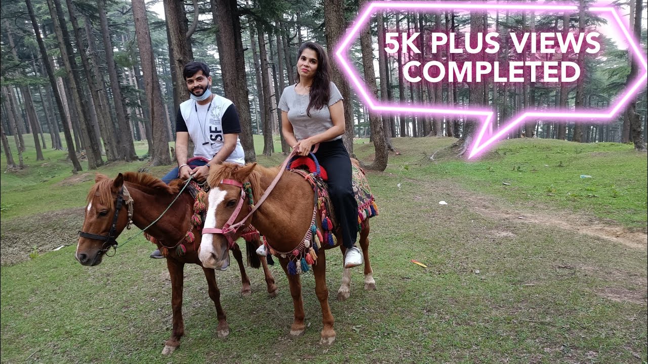 Patnitop Me Horse Riding Ki...😉(Vaishno Devi Ep-05)