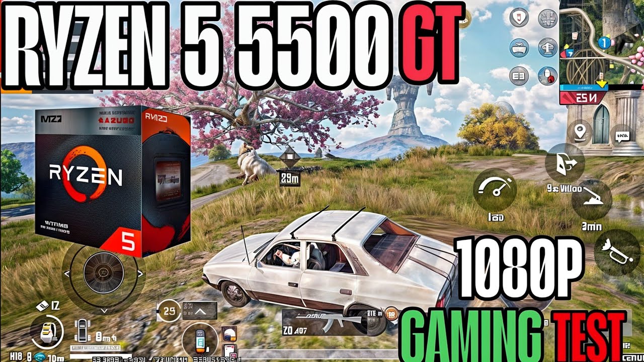 35K Pc Build For Gaming | Ryzen 5 5500GT Bgmi Mobile Play 120+Fps Smooth Gaming