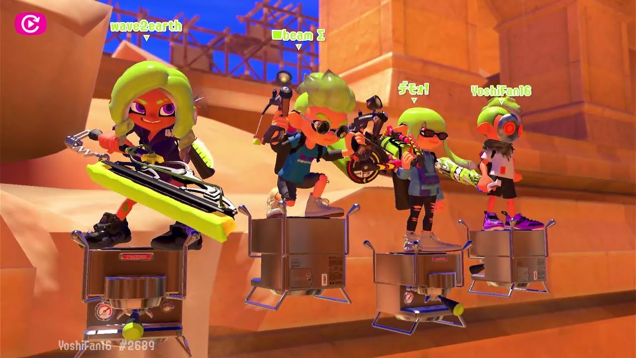 Splatoon 3 Gameplay Splat Brella (Anarchy Open)