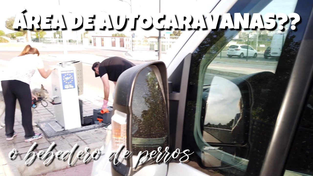 Cuidado!! Para que utilizan el área de autocaravanas.🚐 Via Verde de Oropesa en bicicleta. 4K