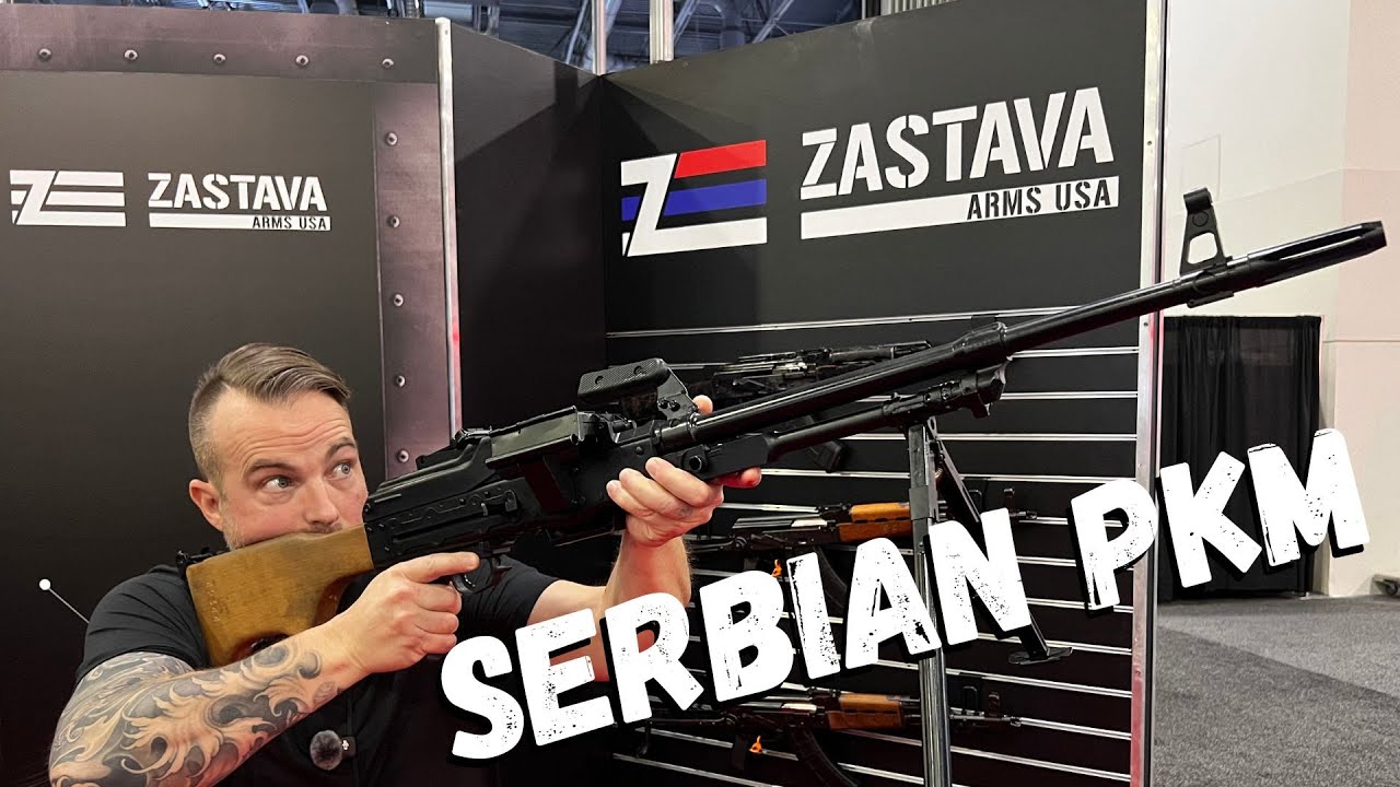 Zastava M84 PKM, автоматы АК 300 Blackout и информация о запрете экспорта на выставке Shot Show 2026