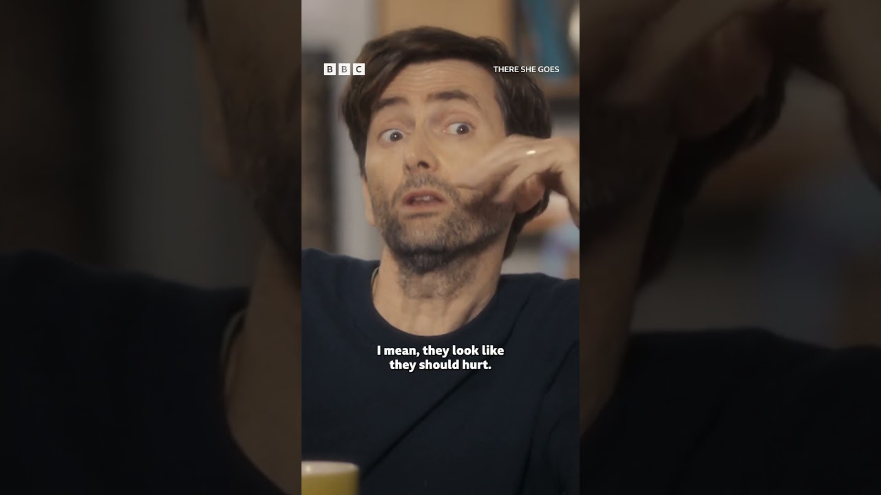 Do periods hurt? 👀#ThereSheGoes #iPlayer #DavidTennant #JessicaHynes