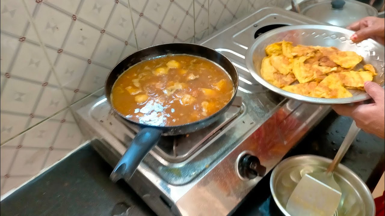  Lunch recipes, different types of special egg curry,dal  brinjal  fry and rice 