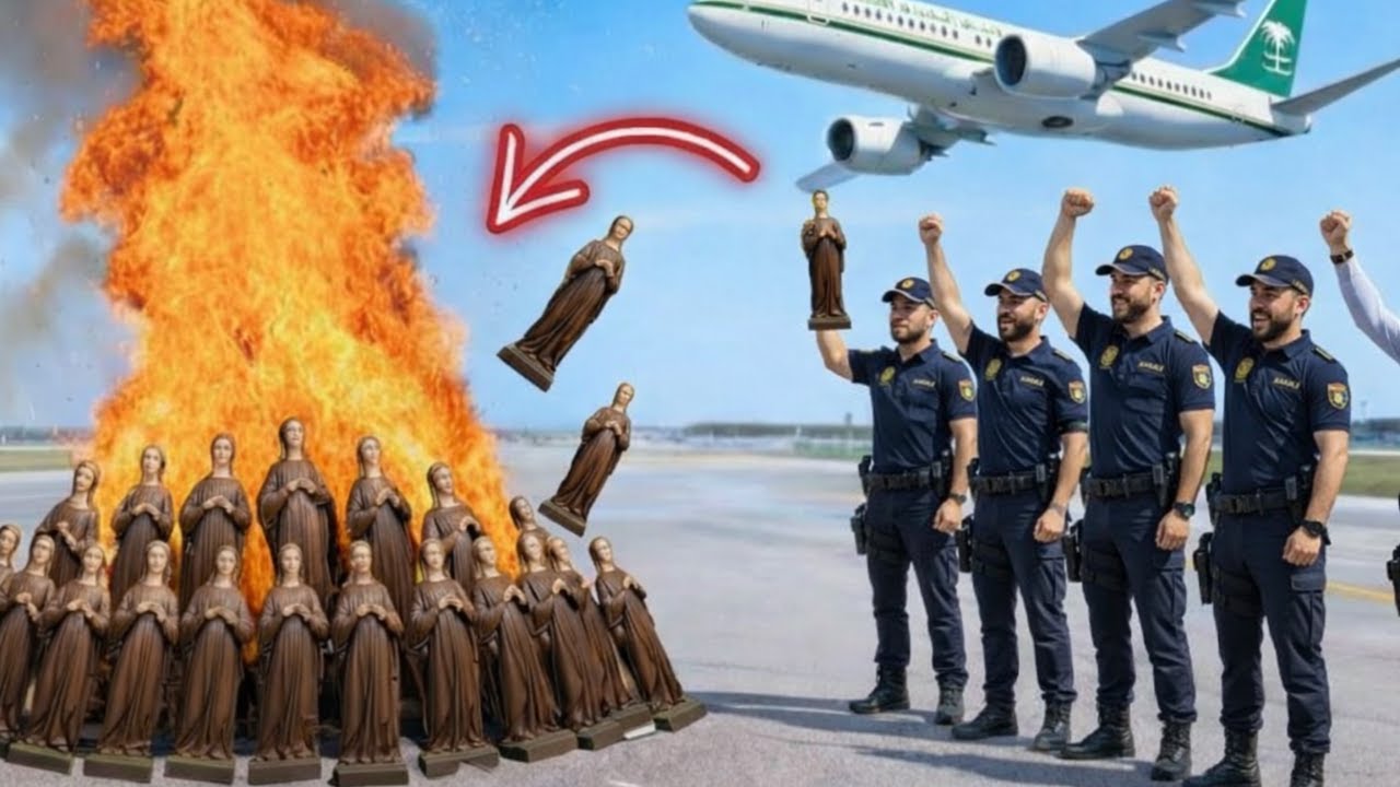 Policías Evangélicos Quemaron Estatuas de Carlo Acutis en el Aeropuerto de Madrid, pero todo cambia