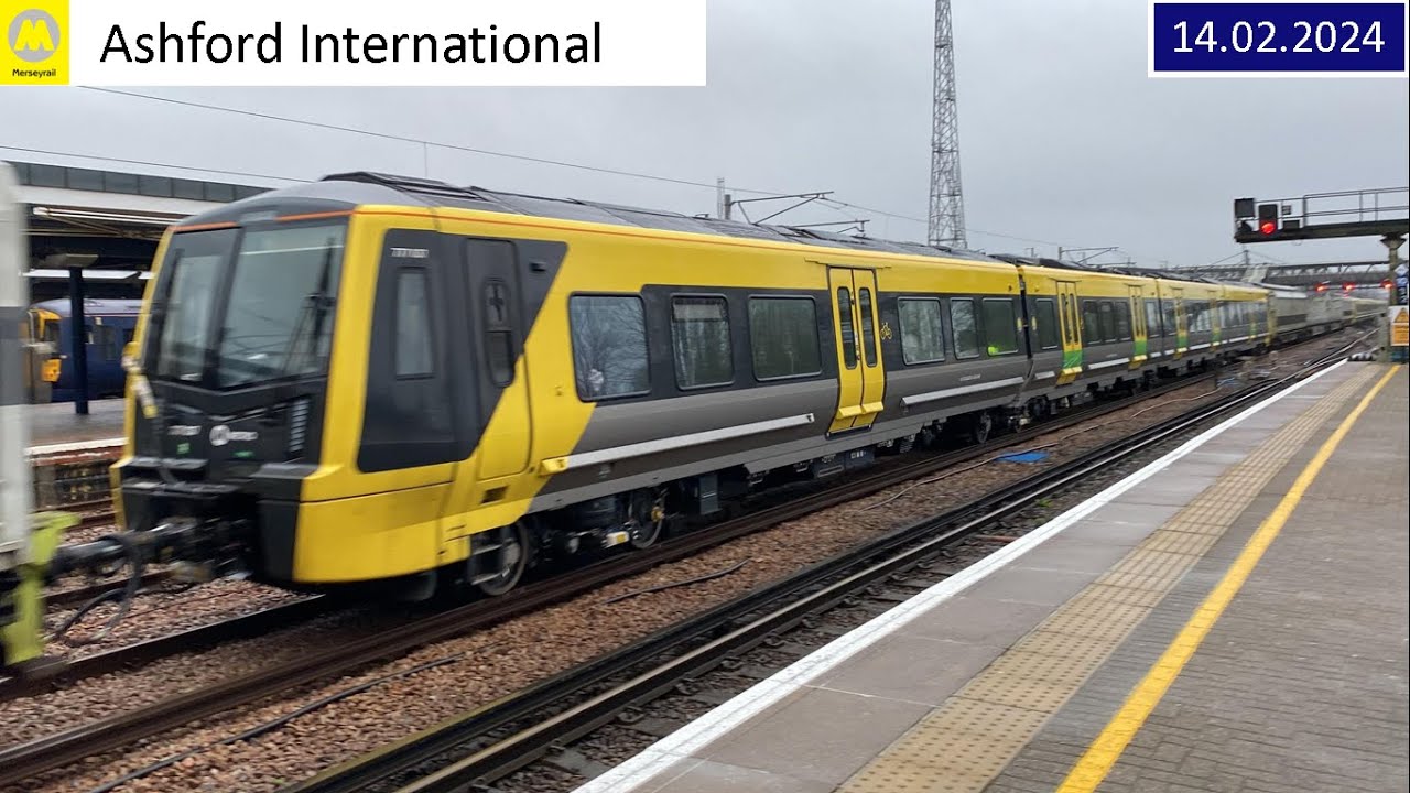 *Class 777 Delivery* Trains at Ashford International, 14.02.2024 ft: @andrewroberts1376