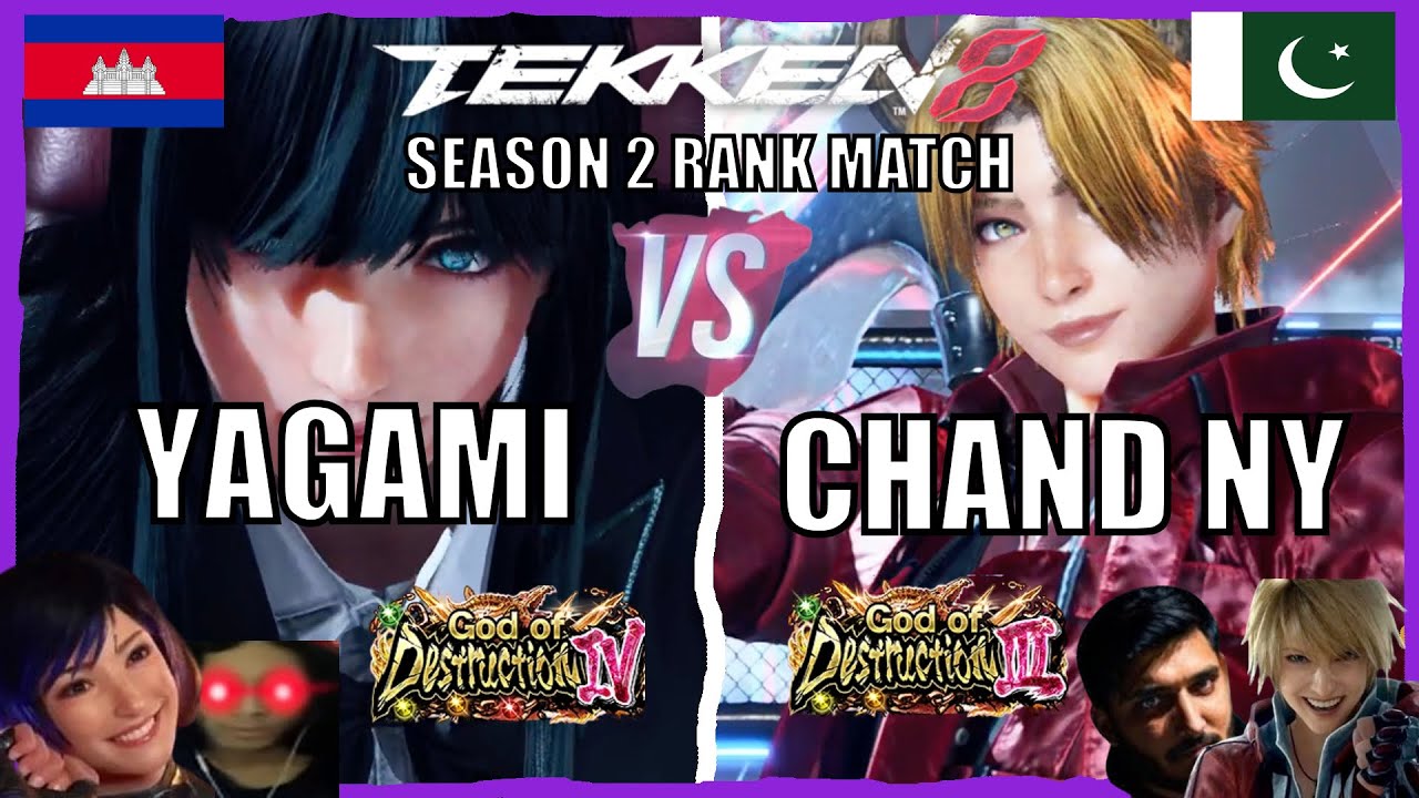 T8 🔥 YAGAMI (Low Ranked Reina) vs CHAND NY (Low Ranked Leo) 🔥 Tekken 8 Noob Gameplay