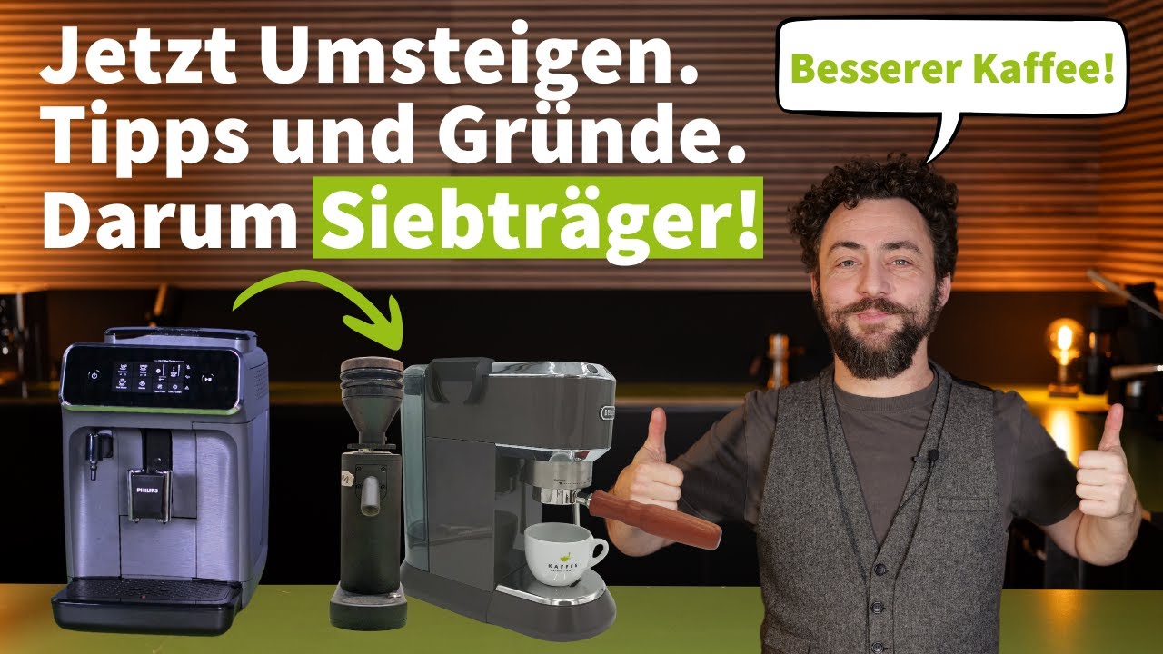 Espressomaschine statt Kaffee-Vollautomat - Das spricht dafür!