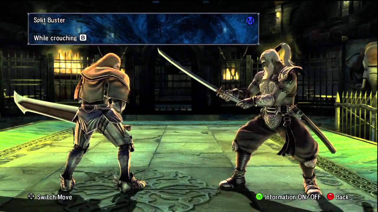 Soul Calibur 5 Siegfried Move List