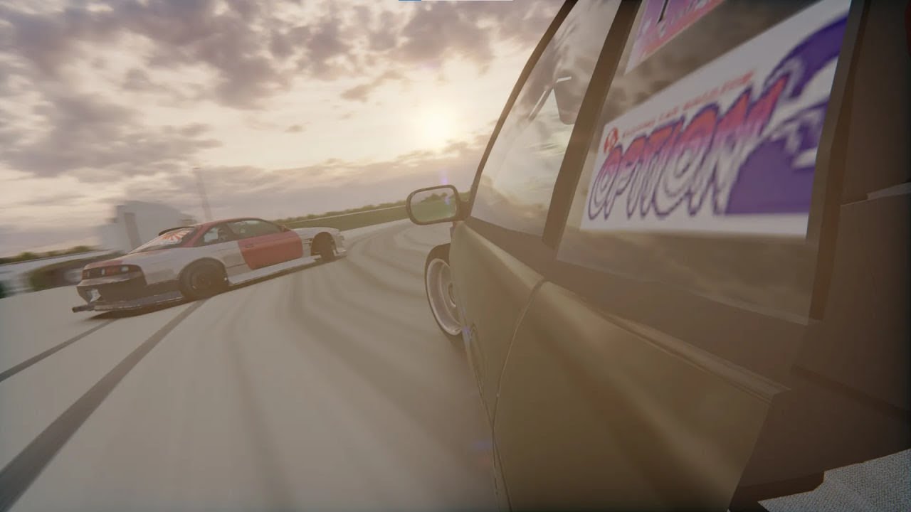 Хождение бочком в Assetto Corsa / Реализую задний привод