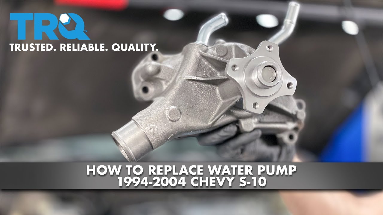 Как заменить водяной насос Chevrolet S-10 1994-2004 годов