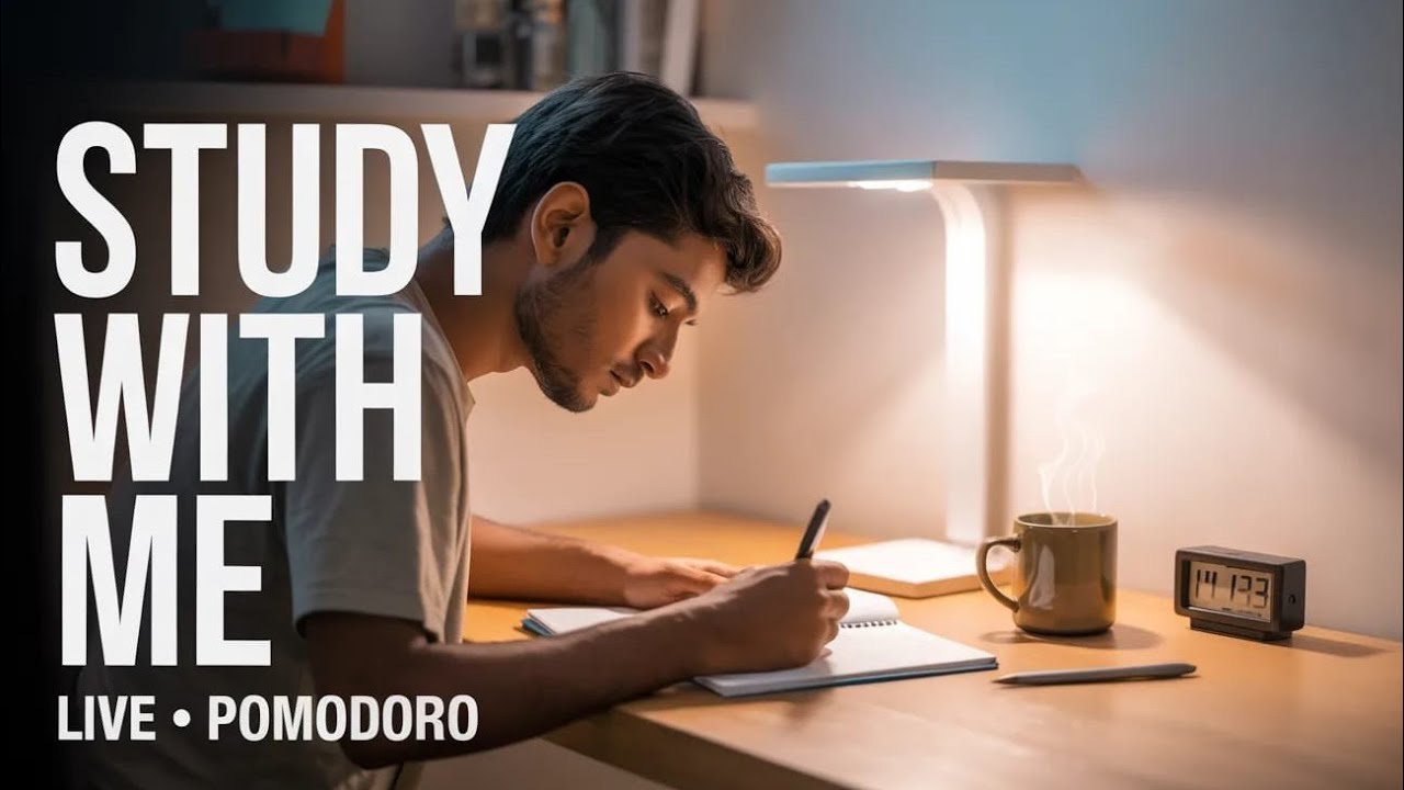 Study With Me LIVE || Serious Study  || NEET NCERT #upsc #HSC #NEET#Study #Vlog #motivation #2025-26
