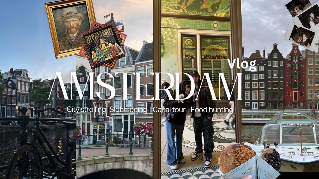 Top Things to do in Amsterdam 🇳🇱 | Summer Travel Vlog