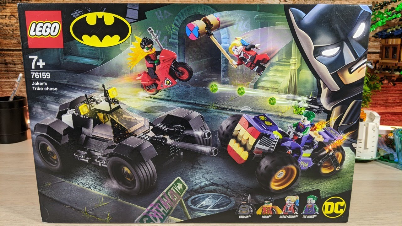 Pure Build 🎧 LEGO Batman Joker's Trike Chase 76159