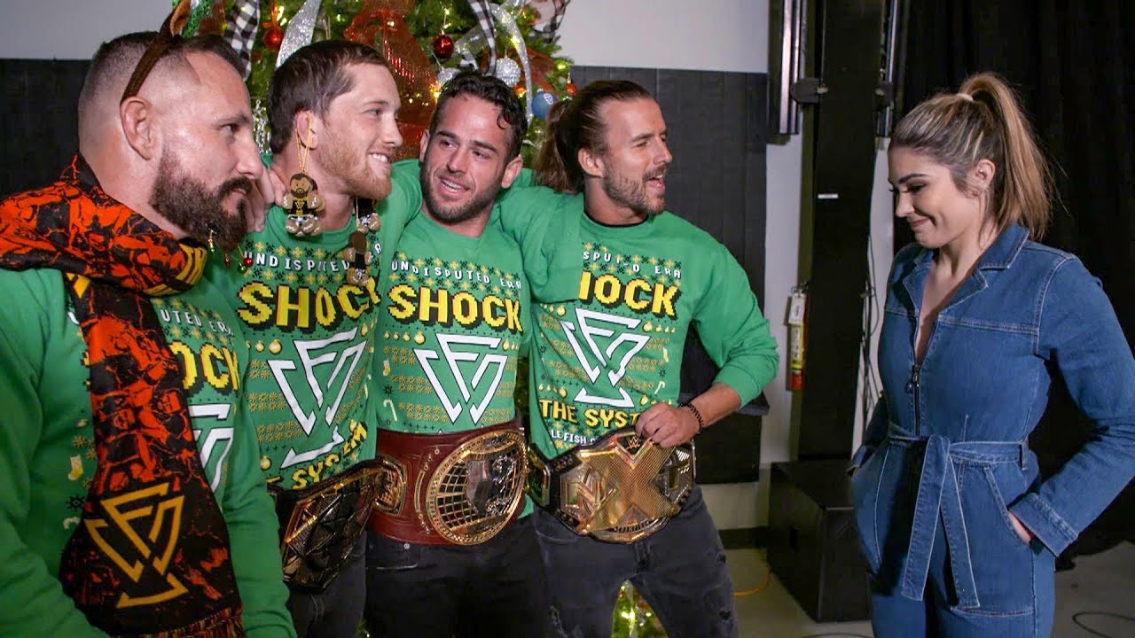 The Undisputed ERA ring in the holidays