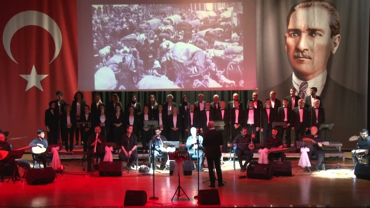 MEB Destek Hizmetleri Genel Müdürlüğü Türk Halk Müziği Korosu Zafer Yolu Türküleri Konseri
