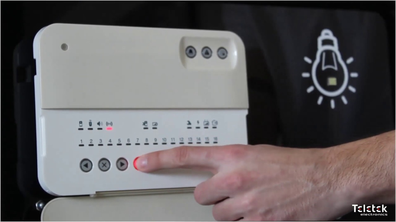 Bravo wireless alarm system  Part 4-  How to perform a zone walk test