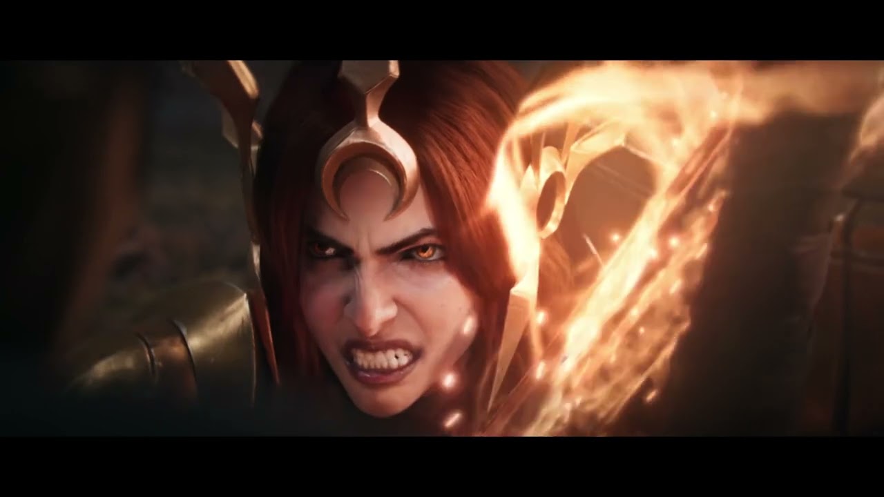 Pantheon VS leona battle from 