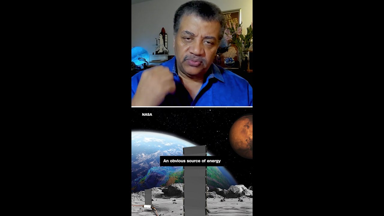 Neil deGrasse Tyson reacts to proposal for nuclear power on the moon