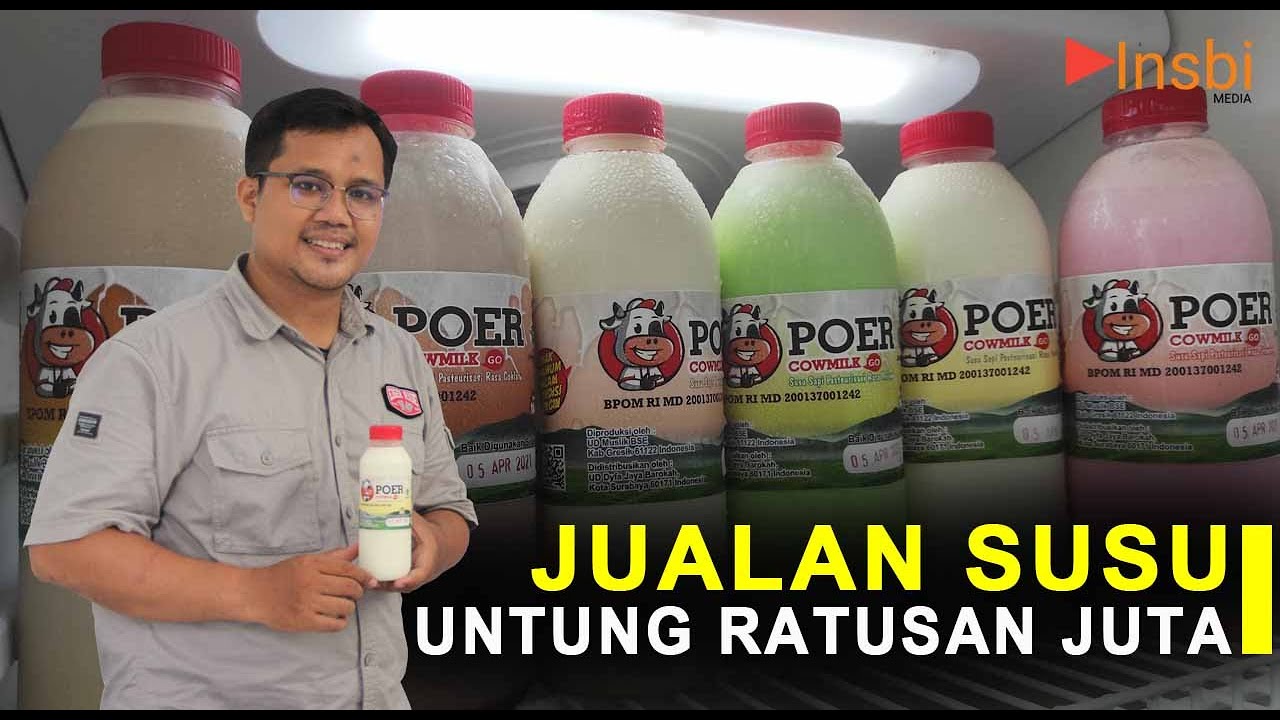 Inspirasi Usaha, Resign Pabrik Memilih Jualan Susu Beromzet Ratusan Juta
