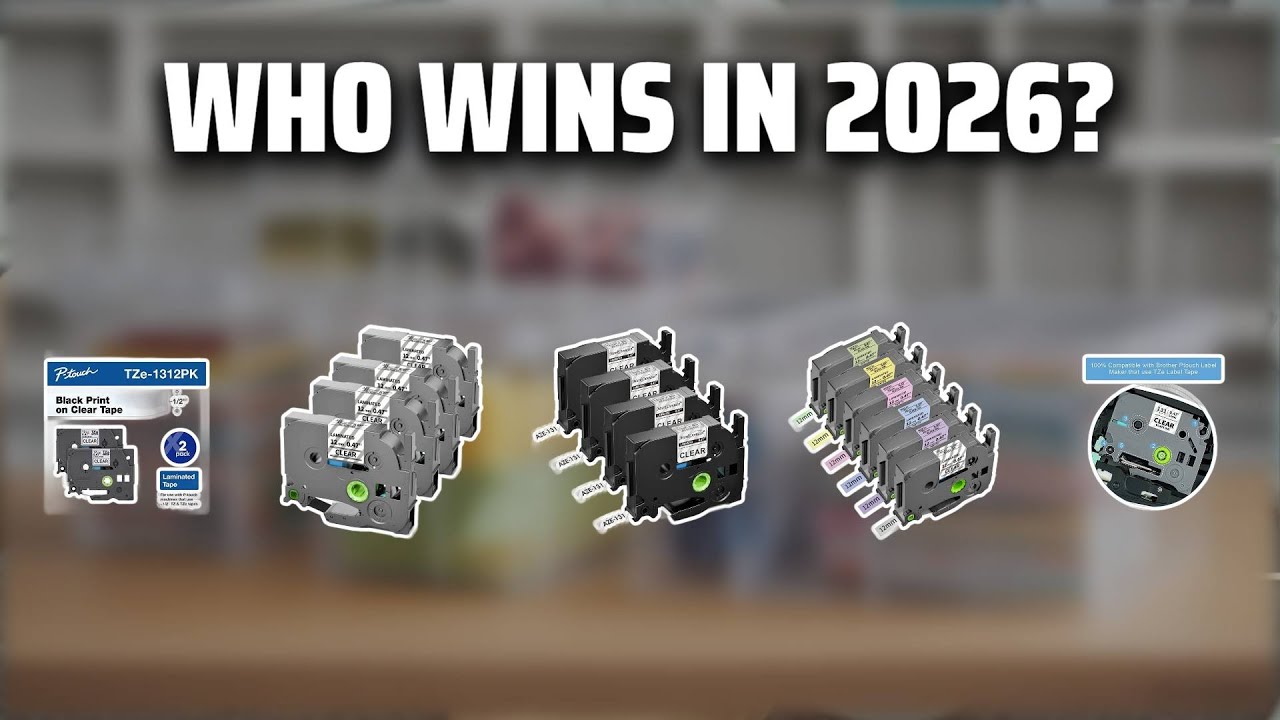 The Top 5 Best Tz Tape in 2026 - Must Watch Before Buying!