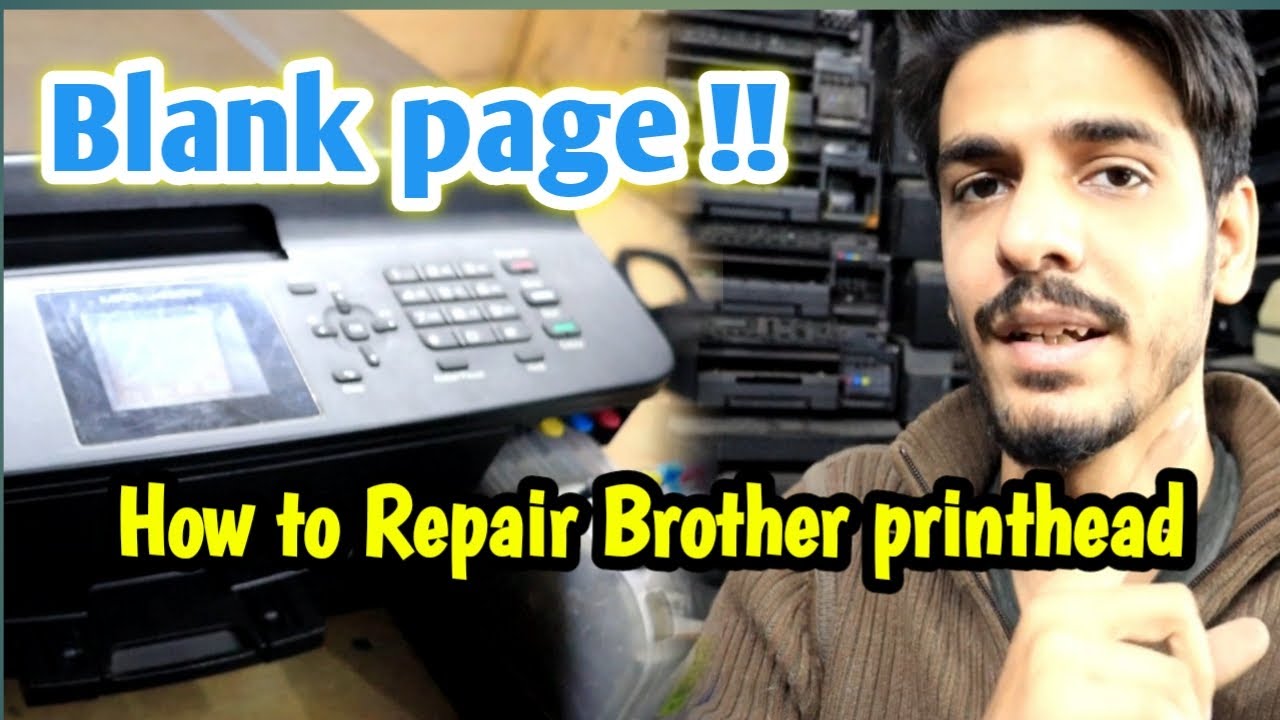 How to Repair Brother Mfc 430w Printhead Problem,Blank sheet,not printing colours etc Full Guide