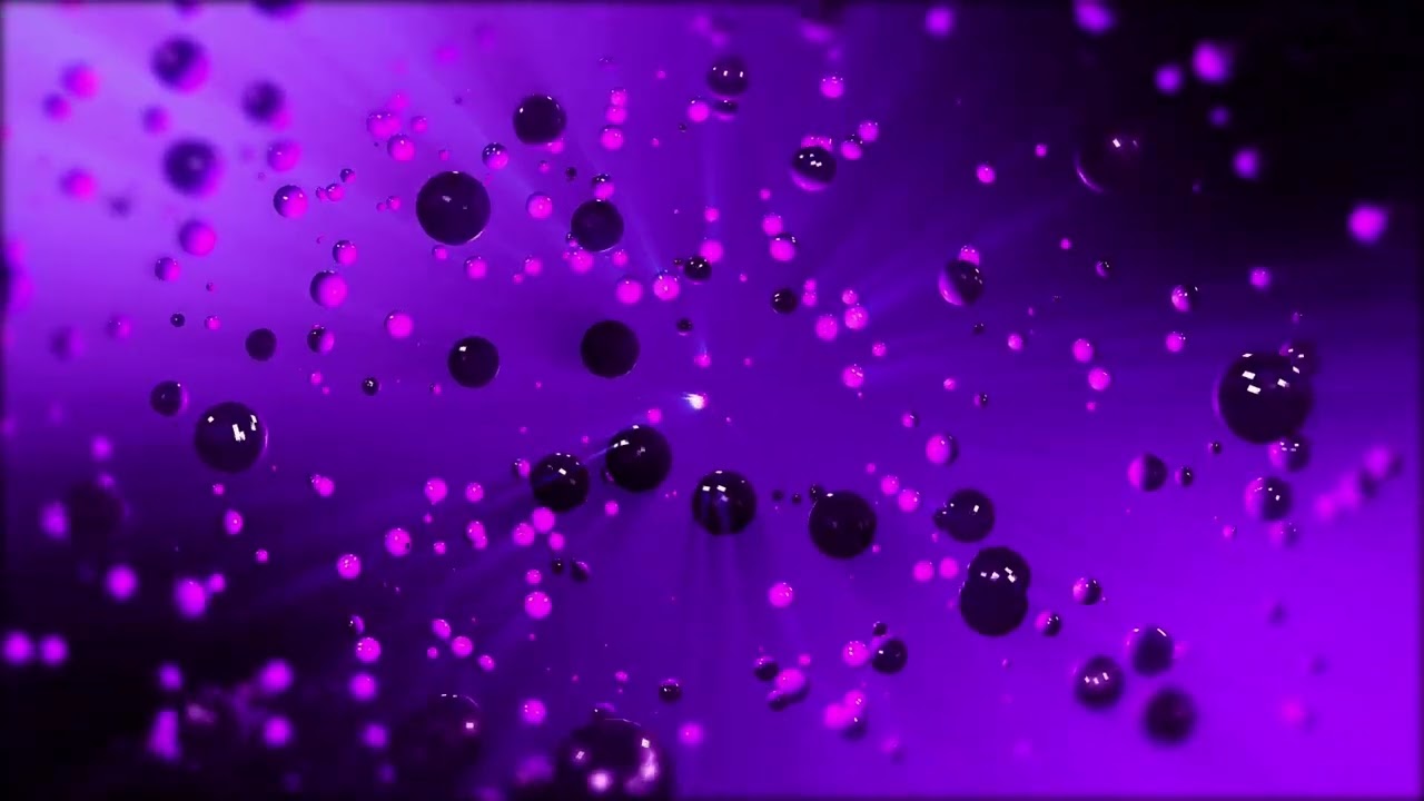 Bubbles Background | Purple bubbles background video | 8k footage | screensaver | live wallpaper