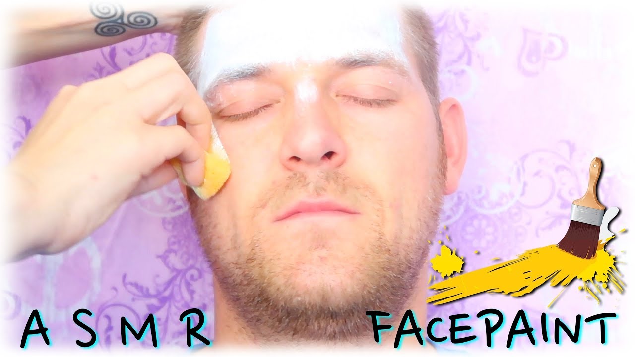 ASMR FACE PAINTING - MY FIRST ASMR
