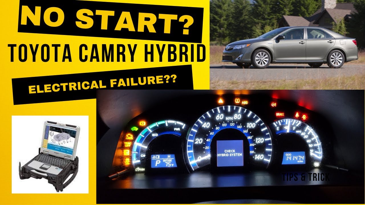 Toyota Camry Hybrid не заводится????