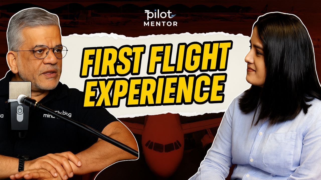 What It is Like to Operate a First Flight for an Indian Airline | Capt. Amit Singh | Pilot Mentor