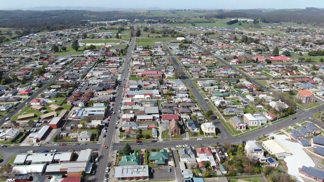 Latrobe tour by drone