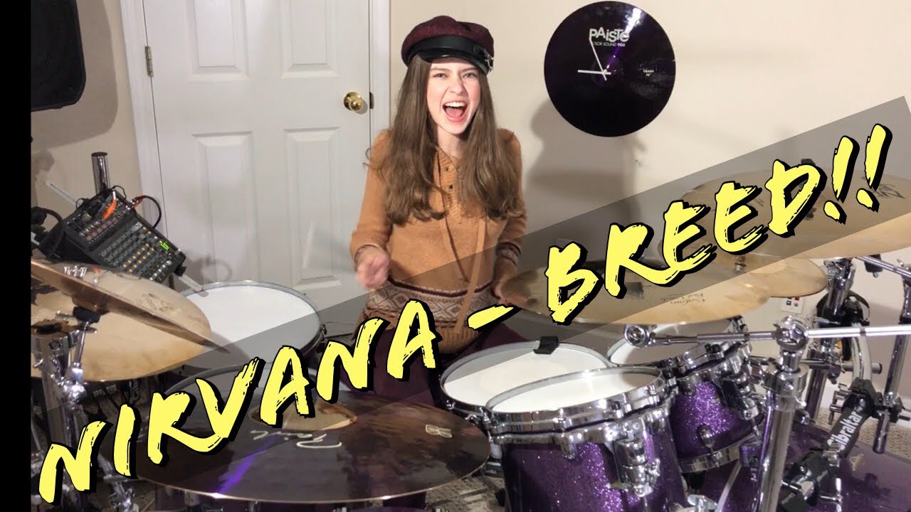 Nirvana ∞ Breed ∞ Drum Cover By Simone Lockhart