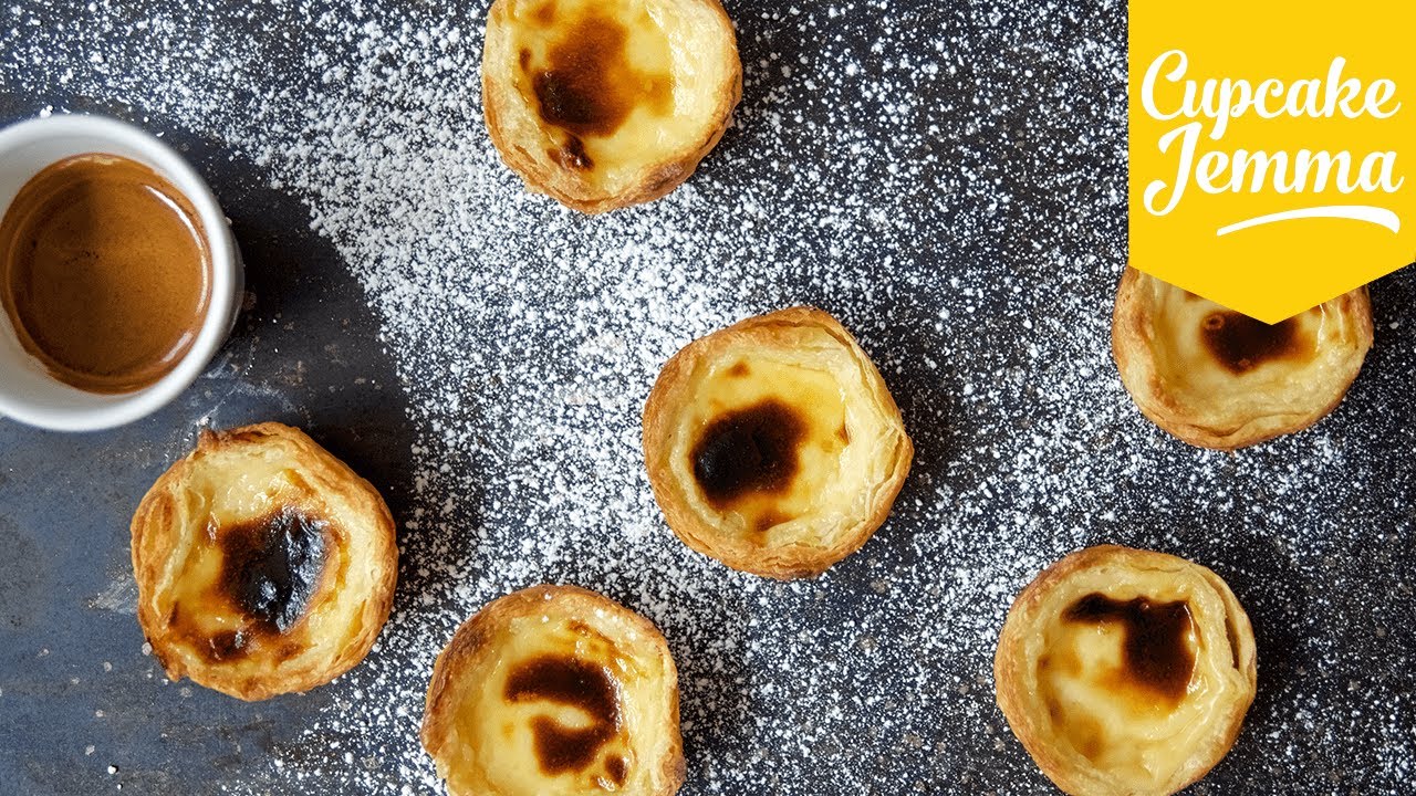 Как приготовить Past&eacute;is de Nata (португальский тарт с заварным кремом) | Cupcake Jemma