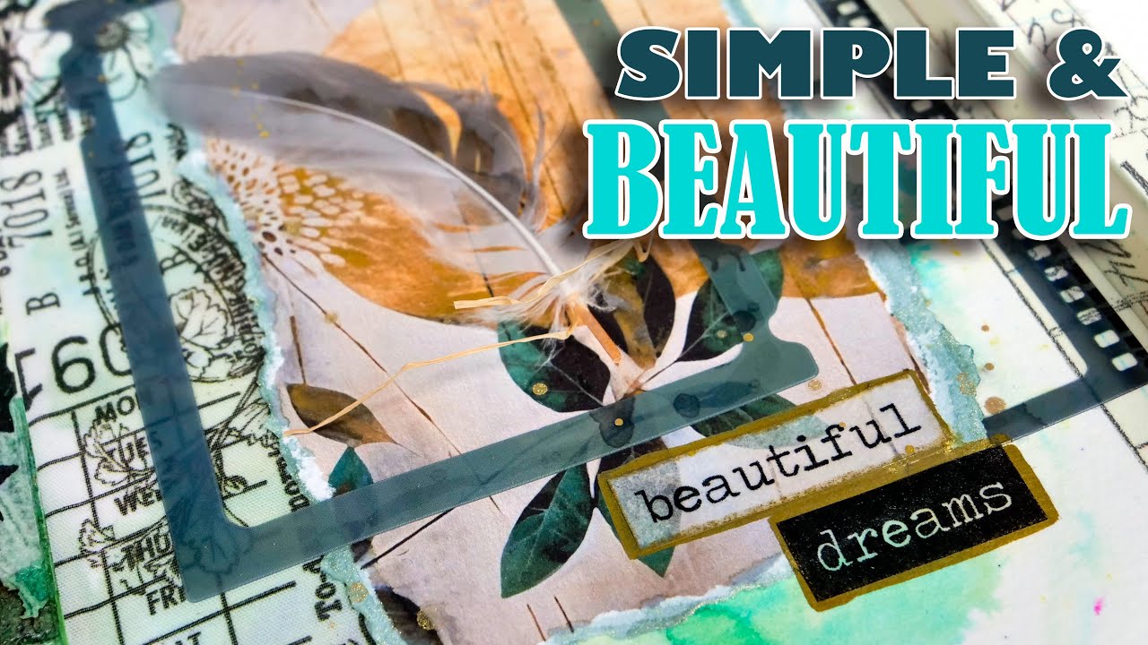 Mixed media collage is hard until you do THIS…