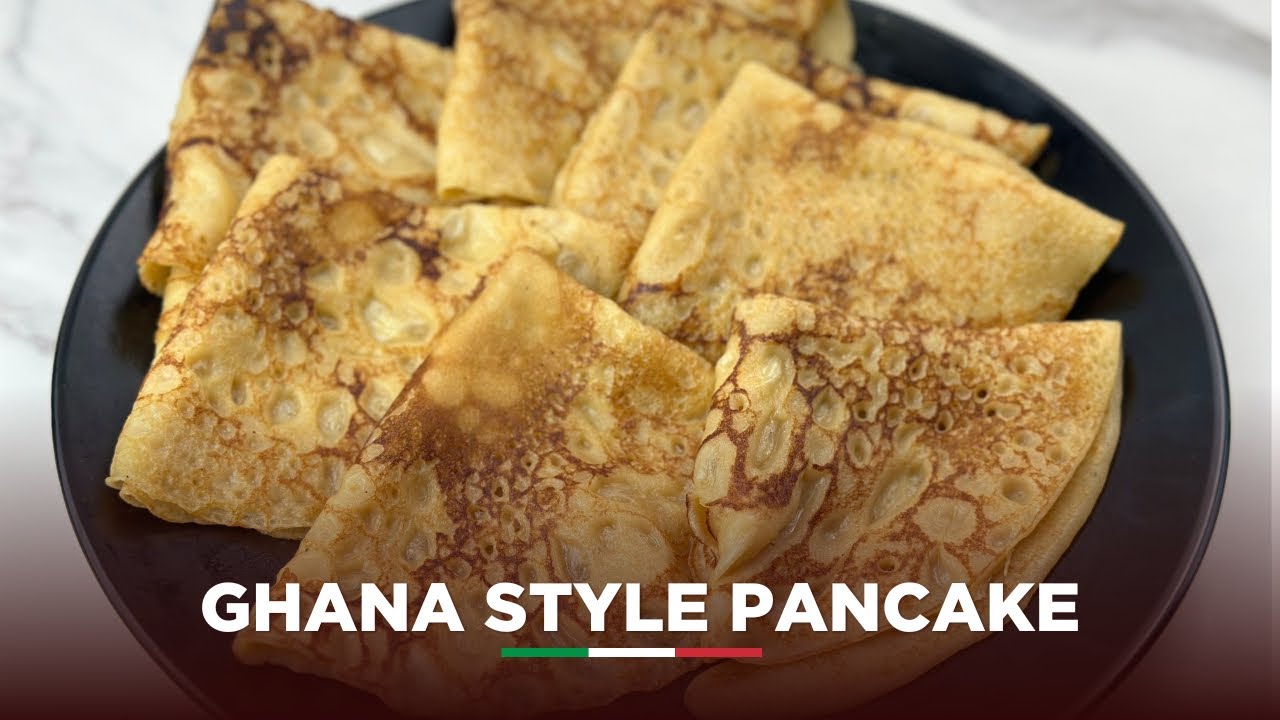 GHANAIAN STYLE PANCAKES🇬🇭🇬🇭