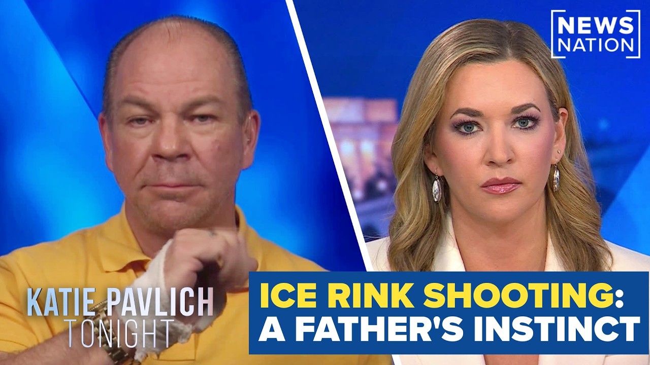 Ice rink shooting: Father says he acted on instincts to save wife and others | Katie Pavlich Tonight
