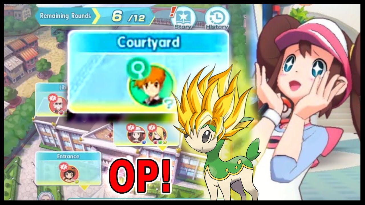 Blue FIRST RUN?? Cracked Academy Rosa & Deerling Phy DPS Build! | Pokemon Masters EX