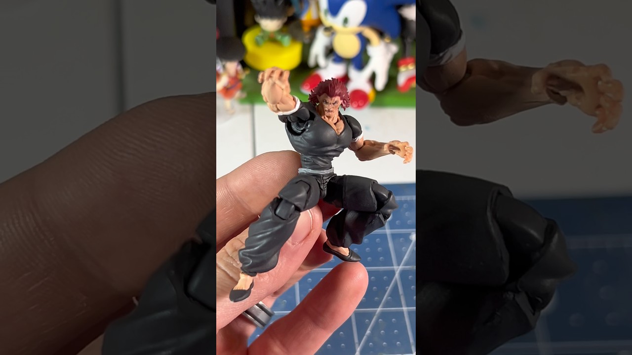 DIG ACTION YUJIRO HANMA IS HERE!!!! #baki #yujirohanma #anime #stormcollectibles
