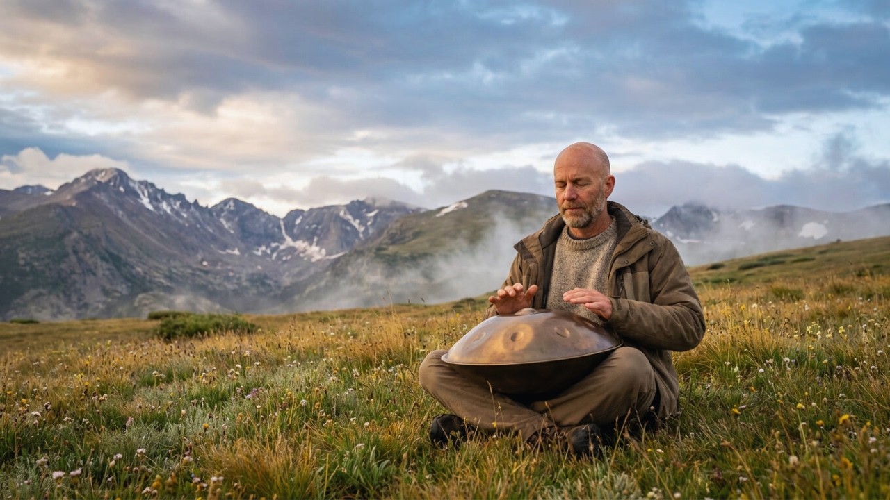 Handpan Music for Anxiety, Sleep & Focus | Nervous System Regulation (1 Hour)