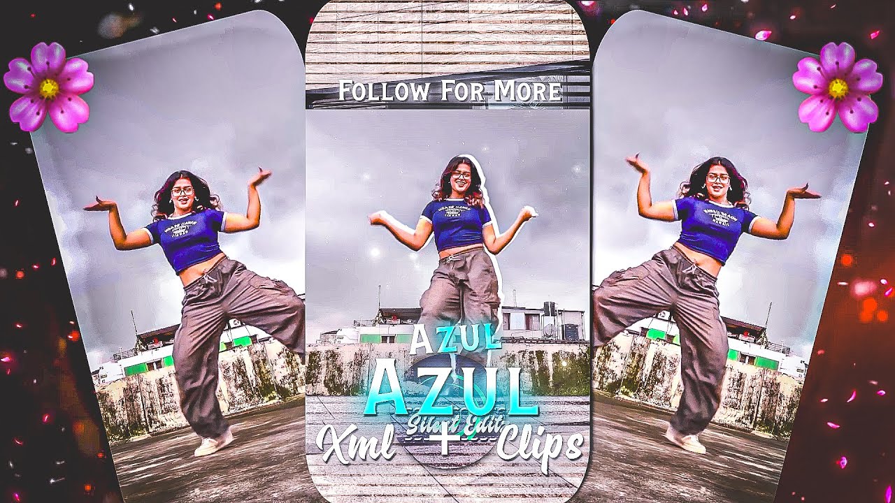 Ae Inspired | Azul - Alight motion Xml + clips by Silent Editz