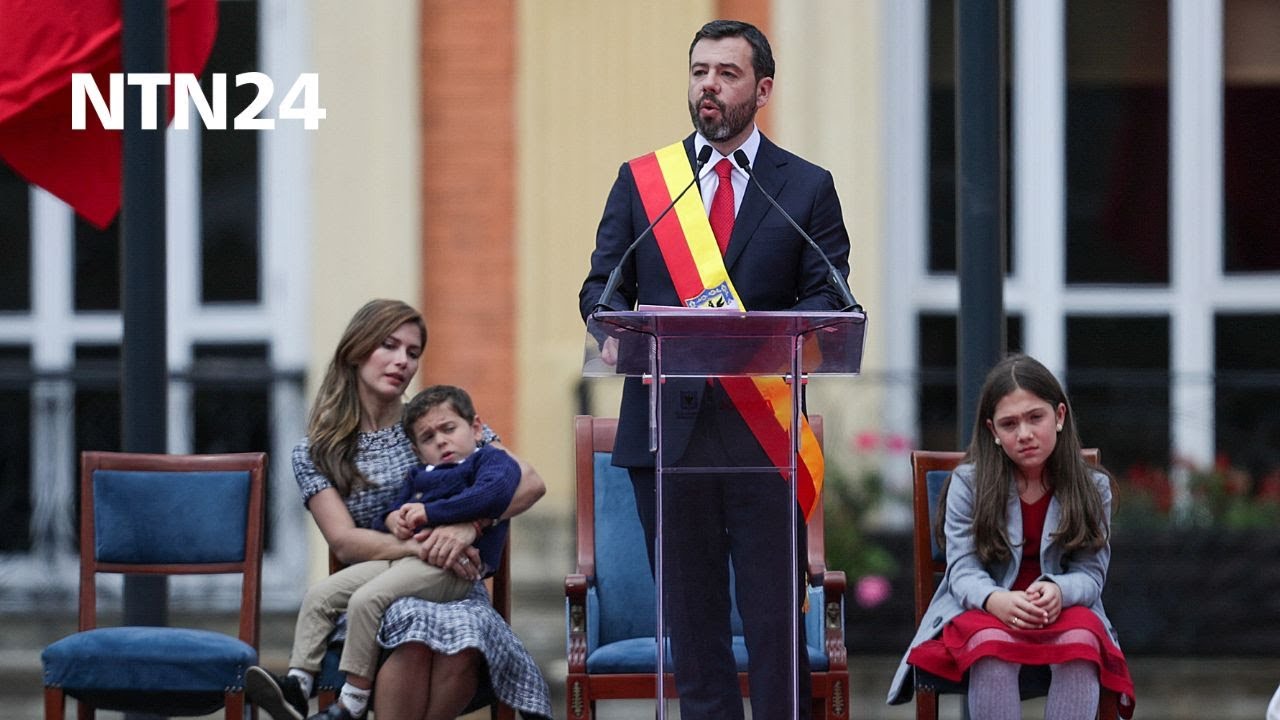 Carlos Fernando Galán se posesionó como nuevo alcalde de Bogotá