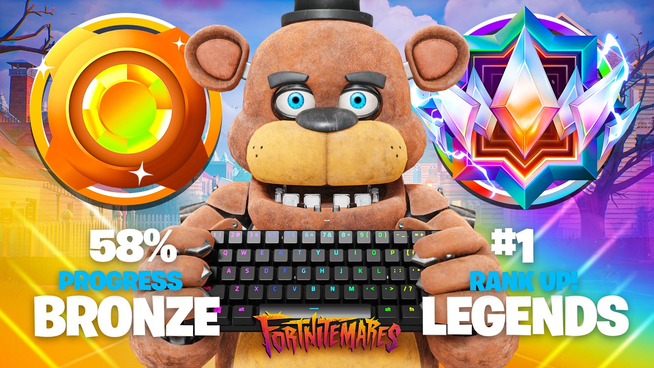 СПИДРАН: из Бронзы в Unreal Legend в одиночку.. (Fortnitemares)