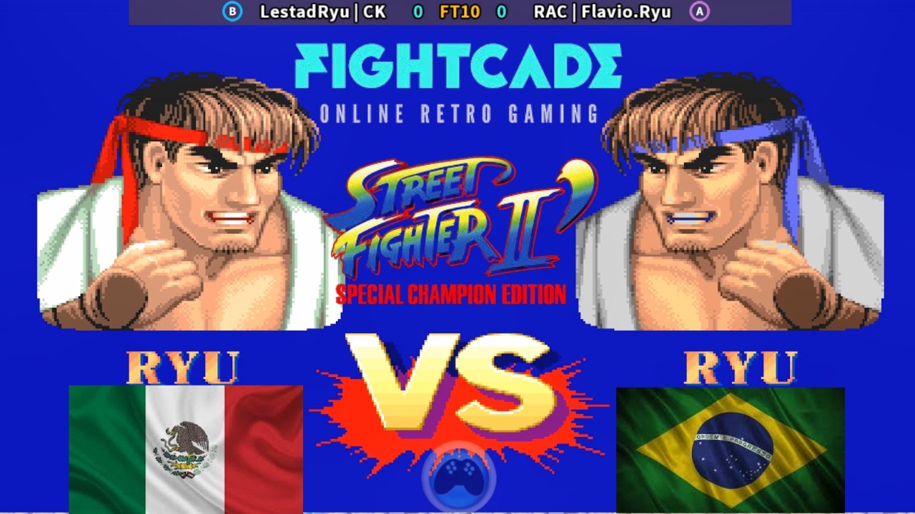 Street Fighter 2'CE LestadRyu |CK vs RAC | Flavio.Ryu  FT-10